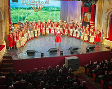 Кубанский казачий хор принял участие в праздничном мероприятии, посвященном Дню животновода Краснодарского края