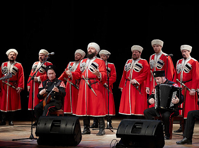 В ДК «Россия» г.о. Серпухов состоялась концертная программа Кубанского казачьего хора «Песней очистимся!»