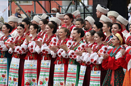 Кубанский казачий хор впервые стал участником Международного фестиваля народной песни "Добровидение"