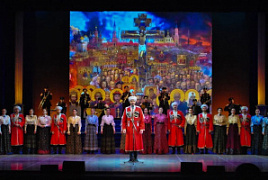 Фотоотчет участия Кубанского казачьего хора в праздничном мероприятии в преддверии Дня защитника Отечества