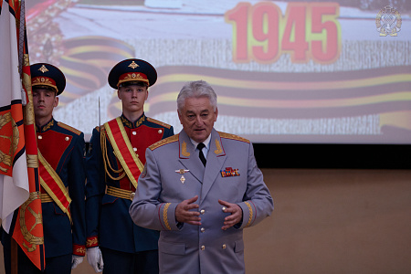 Кубанский казачий хор выступил в Академии Генштаба ВС РФ