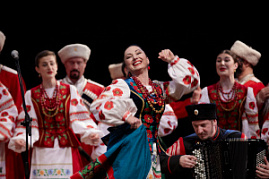В ДК «Россия» г.о. Серпухов состоялась концертная программа Кубанского казачьего хора «Песней очистимся!»