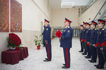 Кубанский казачий хор поздравил сотрудников органов следствия Российской Федерации с профессиональным праздником